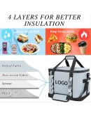 Custom Logo Outdoor Picnic Soft Leakproof Portable