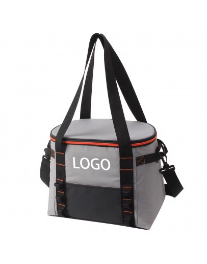 Customized Logo Insulated Wine Tote Lunch Bag Soft_